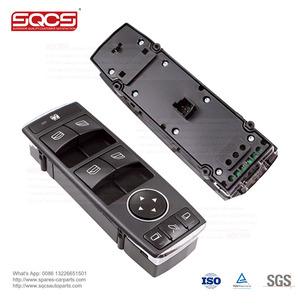 Interrupteur de lève-vitre à poussoir SQCS 1669054400 pour <span class=keywords><strong>Mercedes</strong></span>-Benz W204 W246 X166 W176 W463 W166 G500 ML <span class=keywords><strong>350</strong></span> <span class=keywords><strong>GLE</strong></span> 320 CLA250 CLA450 - Product Image 5