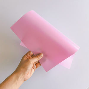 オカンカスタマイズカラフルPVCカレンダーフィルム素敵なソリッドピンクPVCシート（製本カバー用） - Product Image 4