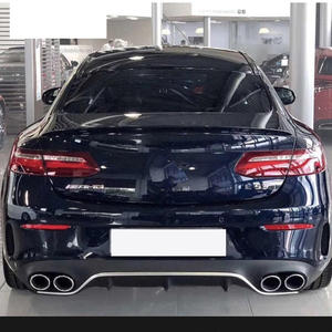 Ventes d'usine W213 W238 C238 mise à niveau E53 AMG Style pare-chocs lèvre tuyau d'échappement diffuseur arrière pour benz classe E E200 E300 <span class=keywords><strong>E320</strong></span> E350 - Product Image 4