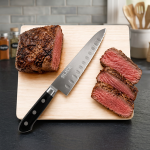 Cuchillo de Chef Serrado de Acero Inoxidable Quirúrgico con Mango de Plástico, Apto para Lavavajillas, para Restaurante - Product Image 2