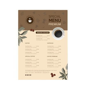 Service personnalisé bon marché A3 A4 <span class=keywords><strong>A5</strong></span> A6 affiche de Restaurant, livret de Menu, brochures, dépliants, <span class=keywords><strong>impression</strong></span> de dépliants - Product Image 4