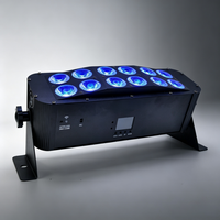 Projecteur LED sans fil rechargeable 12x18W RGBWA UV, éclairage mural à batterie, contrôle APP DMX IR, éclairage de fond de scène pour mariage
