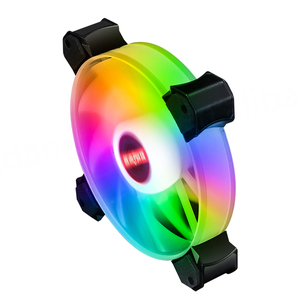 Factory 12V Quiet LED <b>RGB</b> Gaming PC Computer Case CPU 120mm Cooling Cooler <b>RGB</b> Case <b>Fan</b> - Product Image 4