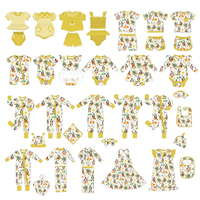 Conjunto de Pijama de Algodón Orgánico para Adolescentes, con Botones al Frente, Diseño de Dibujos Animados de Halloween, Estampado Personalizado con Foto Familiar, Cómodo y Suave, OEKO-TEX