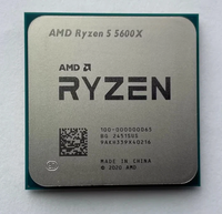 Untuk Prosesor CPU AMD Ryzen 5 5600X R5-5600X 3.7GHz 6CORE 12Thr Socket AM4 65W