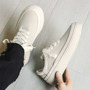 Men's Retro Vulcanize Slip-On <b>Canvas</b> Sneakers-Light Weight Comfortable Casual Skateboarding Shoes Fashion All Seasons - Product Image 5