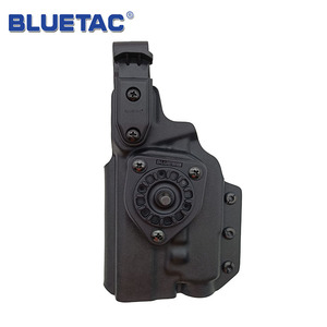 Bluetac Light gun Holster Kydex Level 2 Thumb Release OWB Best Seller avec drop Offset Plate Tactical <span class=keywords><strong>Durab</strong></span> pour les professionnels - Product Image 6
