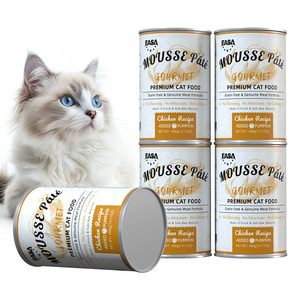 Nourriture humide gourmet en mousse et pâtée, recette poulet et citrouille, nourriture humide douce et nutritive <span class=keywords><strong>pour</strong></span> chiots, chatons, chiens et chats adultes, personnalisation OEM ODM - Product Image 1