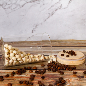 Venta al por mayor tanque de almacenamiento de vidrio de alto boro con diseño clásico gran sin plomo eficiente almacenamiento comida <span class=keywords><strong>café</strong></span> miel tarros taza - Product Image 6
