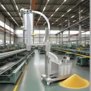 Büyük kapasiteli otomatik tahıl tozu granül pnömatik vakum besleyici konveyör - Product Image 3