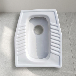 กระทะเซรามิกสำหรับนั่งยองห้องน้ำขนาดมาตรฐานทันสมัย - Product Image 3
