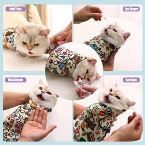 <span class=keywords><strong>Couverture</strong></span> de toilettage pour chat anti-évasion et anti-griffures, auto-adhésive, <span class=keywords><strong>personnalisable</strong></span>, pour coupe des ongles, utilisable également comme <span class=keywords><strong>couverture</strong></span> pour animaux et plaid - Product Image 2