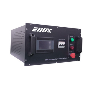 Prueba de sala de centro de datos de Banco de carga Montado en Rack refrigerado por líquido AC 220V 30KW para pruebas de generador - Product Image 3