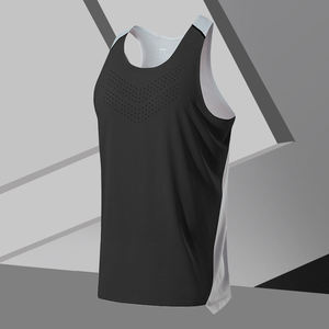 <span class=keywords><strong>Camiseta</strong></span> <span class=keywords><strong>sin</strong></span> Mangas de <span class=keywords><strong>Entrenamiento</strong></span> Deportivo para Hombre, Prenda Atlética para Lucha y Correr, Lista para Sublimación - Product Image 5