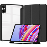 Étui antichoc souple à quatre coins pour Redmi Pad Pro 12.1 2024 2025, avec support magnétique pliable et emplacement pour stylet