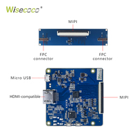 Écran LCD TFT 2,9 pouces 1440x1440 Résolution 2k 90 Hz Interface MIPI DSI Double écran pour lunettes de réalité virtuelle 3D Casque