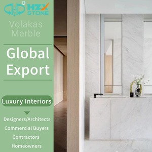 HZX Premium greco Volakas lastra di <span class=keywords><strong>marmo</strong></span> bianco <span class=keywords><strong>per</strong></span> bagno cucina rivestimento della parete <span class=keywords><strong>pavimenti</strong></span> <span class=keywords><strong>per</strong></span> scale <span class=keywords><strong>per</strong></span> interni - Product Image 6