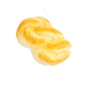 Mini jouets anti-stress en PU en forme de pain torsadé, à remontée lente, souples et réalistes, petits jouets pour enfants, vente en gros - Product Image 1