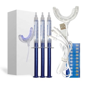 ชุดฟอกฟันขาวพร้อมไฟ LED สีฟ้าชาร์จไฟได้แบบพกพา - Product Image 1