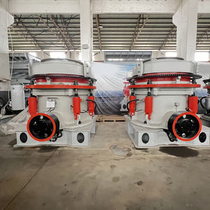 Concasseur à cône hydraulique multicylindre HP 300 20 TPH pour la construction, l'exploitation minière de pierres et de minerais, avec nouveau moteur, roulement, engrenage et PLC - Product Image 4