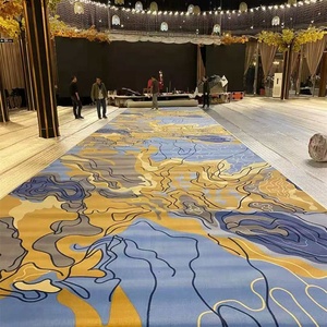 Customized Muslim-style Carpet Anti-slip Fluffy 3D Printed Carpets and Rugs Hotel Corridor Wedding Event <strong>Hall</strong> Church Prayer <strong>Mat</strong> - Product Image 4