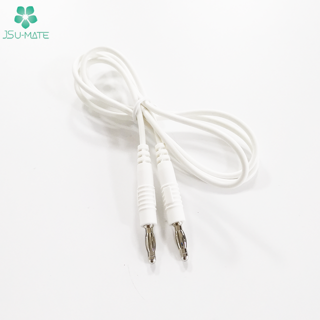 Custom 2.0/4.0MM Banana Male/Female Plug Monopolar Cable Soft PVC/Silicone 2.0/4.0MM Banana Plug Audio Speaker Cable
