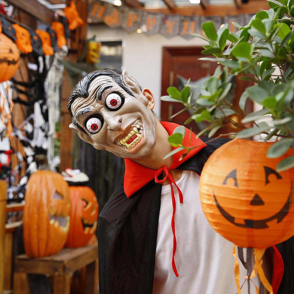 Máscara De Payaso De Látex Para Halloween – Terrorífica, Tamaño 20x14.7 Cm, Para Adultos Y Fiestas De Disfraces