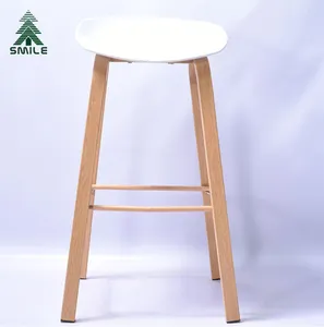 Современная коммерческая или домашняя б/у стойка барные стулья металлические ножки белые пластиковые стулья для сидения