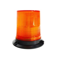 Vente en gros de balises lumineuses LED ambre, 12-24V, IP65, étanches, base magnétique à vis, 16W, super lumineuses, lampe de secours stroboscopique