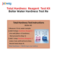Kit de Prueba de Dureza Total del Agua 100-2000mg/L, Kit de Prueba de Dureza para Calderas y Acuarios, Previene la Formación de Incrustaciones, Monitorea la Calidad del Agua, JUBWAY