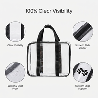 Sac de rangement pour couette en PVC transparent personnalisé, imperméable, avec fermeture éclair refermable, sac d'emballage pour literie, grande capacité, organisateur de couvertures