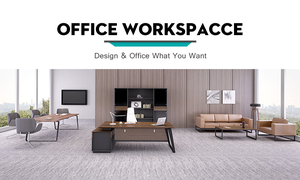 Modern High Quality Convertible Extendable Wooden Panel Executive Commercial Furniture Computer <b>Table</b> <b>Office</b> Desk - Product Image 3