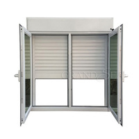 Persiana Enrollable de Aluminio para Huracanes, Diseño de Ventana Enrollable de Seguridad, Resistente al Viento