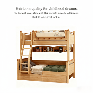 Cama Infantil de Alta Relación Calidad-Precio, Literas con Personajes de Dibujos Animados, Fácil Acceso, Literas para Niños - Product Image 5