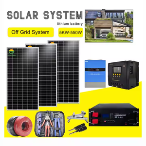 Système solaire complet hors réseau Jingsun 5kw 6kw 8kw 10kw, kit de système d'énergie solaire - Product Image 1
