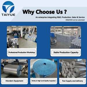 Moderne Reflektierende Hochleistungs-Aluminium-Blasenfolie Isolierrolle Thermische Isolierung Strahlungsbarriere Baumaterial mit CE - Product Image 5