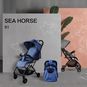 Xe đẩy em bé 4 trong 1 S1 có thể ngồi và nằm xuống di động cao phong cảnh bé đi Bộ xe đẩy kéo thanh gấp xe đẩy em bé - Product Image 6