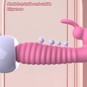 2-In-1G Spot Konijn Vibrator Volwassen Vrouwelijk Seksspeeltje Clitoris Stimulator Dildo Massager 18 + - Product Image 4
