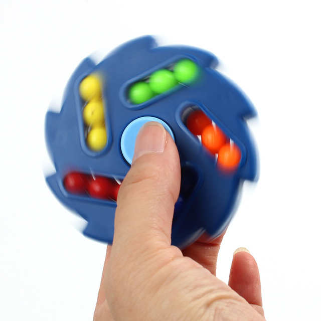 Creative Decompression Fidget Spinner Ball Disc Toy Children's Fun Spin Magic Beans Cube Classic Toys Gift Wholesale