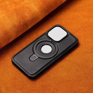 GSCASE Anneau magnétique Couverture arrière en <span class=keywords><strong>cuir</strong></span> Pu Etuis de téléphone portable Accessoire pour <span class=keywords><strong>iphone</strong></span> 15 <span class=keywords><strong>Pro</strong></span> <span class=keywords><strong>Max</strong></span> 16 13 <span class=keywords><strong>12</strong></span> 11 Xr 14 - Product Image 1