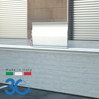 Rampa de Carga Manual Deslizante TM PEDANE TRR75A de Aleación de Aluminio con Capacidad de 4000 kg para Uso con Montacargas, Sistema de Gancho
