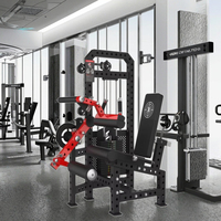Nouvelle Machine Commerciale 2025 pour Extensions et Curls des Jambes en Acier, Double Fonction, Équipement de Gym avec Pile de Poids