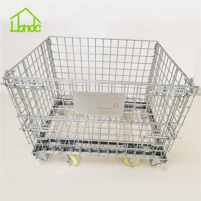 Горячеоцинкованная Штабелируемая сетчатая клетка 80*60*67 см