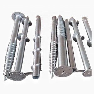 Nhúng nóng thép mạ kẽm Trái Đất vít đống mặt đất cực khung hàng rào bài thép Neo - Product Image 6