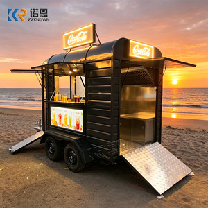 Remorque alimentaire de luxe pour chevaux à vendre, camion de restauration mobile, remorque <span class=keywords><strong>bar</strong></span> à café, design <span class=keywords><strong>vintage</strong></span> pour mariages et événements - Product Image 1
