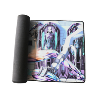 Mousepad Gaming Ukuran Besar MOQ Rendah Karakter Kartun Kustom