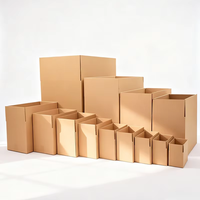 Boîte en carton ondulé personnalisée, logo imprimé, écologique, 3 couches, 5 couches, emballage cadeau, emballage robuste, boîte en papier pour expédition