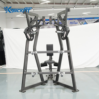 Bickfit Équipement de musculation professionnel : Appareil de tirage vertical super haute intensité, Rameur assis, Rack de fitness en acier pour exercices des bras