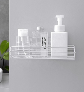 YUYANG Étagère de Rangement Murale pour Salle de Bain et Douche, <span class=keywords><strong>Sans</strong></span> Perçage, en Fer, Organisateur pour <span class=keywords><strong>Cuisine</strong></span> et Salle de Bain - Product Image 6