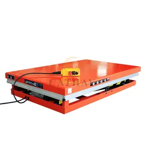 CE approved DIY small customized electric 2ton stationary scissor platform hydraulic table lift